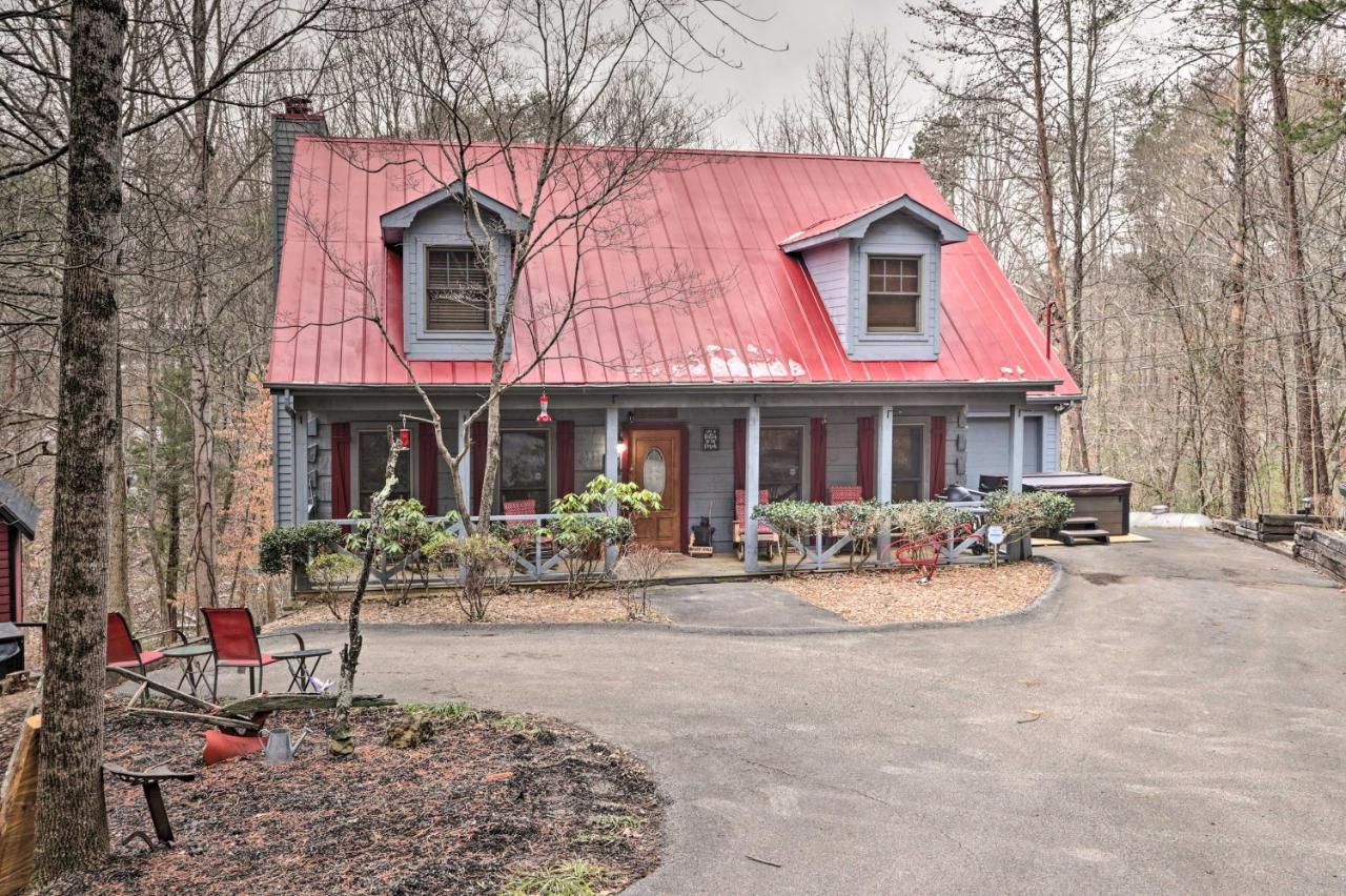 Pigeon Forge Cabin With Hot Tub, 12 Mi To Dollywood! エクステリア 写真
